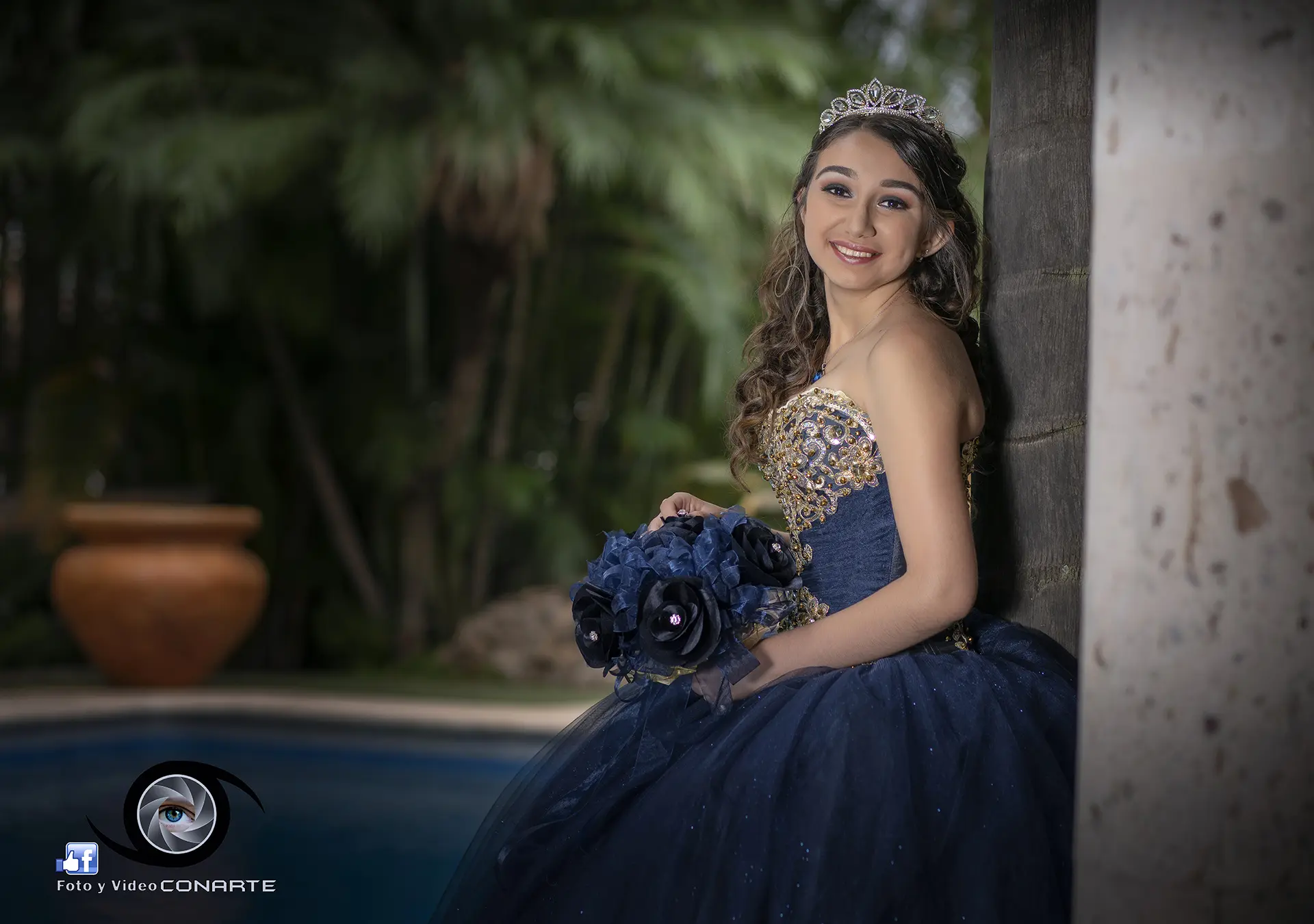 Sesión de XV años en Casa del Lago atardecer en Puente Grande Jalisco